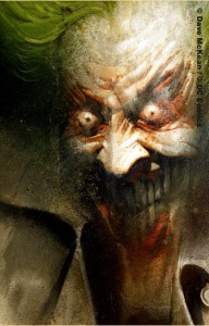 The Joker from Grant Morrison's Arkham Asylum - drawn by Dave McKean