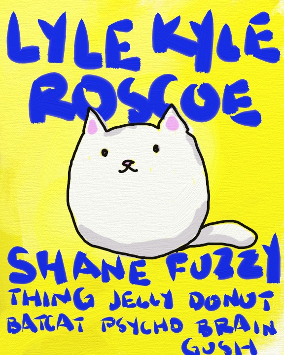 lyle kyle roscoe shane fuzzy thing jelly donut