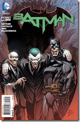 Batman 40 by Scott Snyder and Greg Capullo